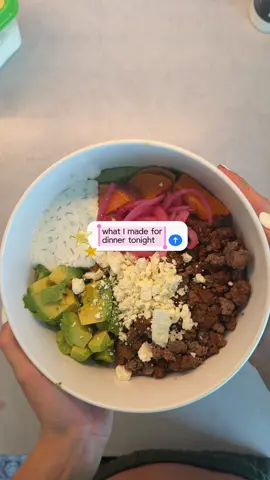 Yummy, easy, and healthy dinner idea🍽️🥗🍠😋 #dinneridea #dinnerrecipes 