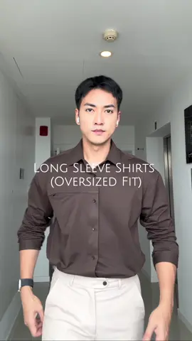 เชิ้ตโอเวอร์ไซส์ตัวโปรด ใส่สบาย ผ้ายืดหยุ่นดีมาก แมตช์ง่ายทุกลุค #เดียร์ดิว #แต่งตัวผู้ชาย #Yuedpao #เสื้อเชิ้ตผู้ชาย #Oversized 