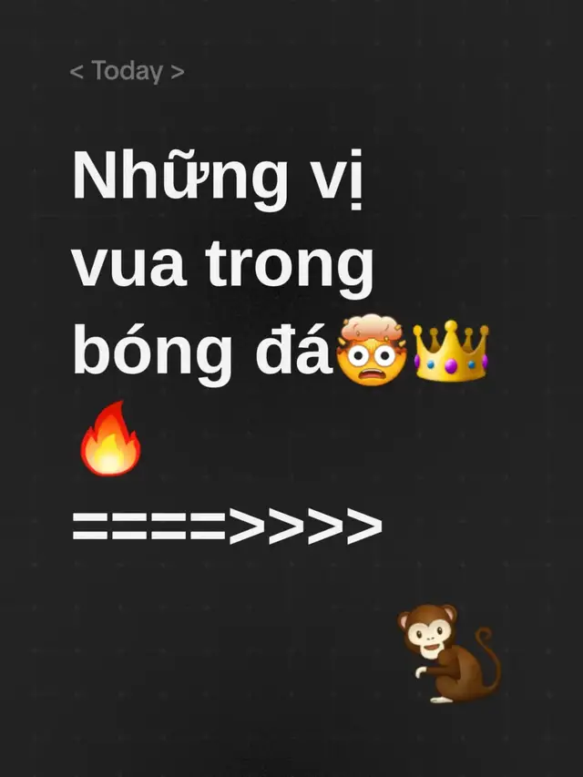 Những vị vua trong bóng đá🤯👑🔥 ====>>>>