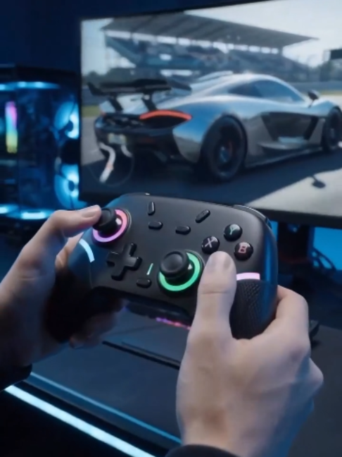Mais controle, mais imersão, mais jogo. 🎮🔥Sinta cada movimento e tenha muito mais precisão nas suas partidas. Pegada confortável, visual gamer e uma experiência que deixa qualquer setup em outro nível. Garanta o seu pela TikTok Shop! #ControleGamer #ControleSemFio #gamerentiktok #SetupGamer #Gaming #Games #PCGamer #TikTokShop #AchadinhosTikTok #maxrenovacao #MaxRenovação