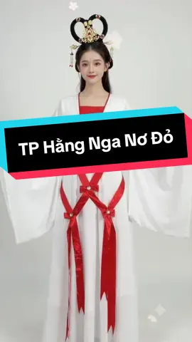 Trang phục Hằng Nga nơ đỏ #dungtrum #hangnga #trangphuchangnga #hoatranghangnga #hoatrangtrungthu 