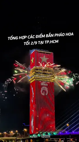 Tổng hợp 7 điểm bắn pháo hoa tối 2/9 #vivusaigon #phaohoa #lequockhanh #xuhuong #hot 