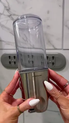 AMAZON BATHROOM DISPENSER. SHOP 🔗 IN BIO 🔗 COMMENT'S  Shampoo and Conditioner Dispenser,Dispensers for The Shower,Shower Soap Dispenser 3 Chamber No Drill,Shampoo Conditioner Body Wash Dispenser Wall Mount for Bathroom(Triple x #bathroomdesign  #BathroomOrganization #TidySpaces #OrganizedBathroom #BathroomStorage  @FASHION HUB @Amazon @Imran Khan Official @FIFA @amazonespana @FASHIONSNAP @Trending Fashion @Fashion Days @Real Madrid C.F. 