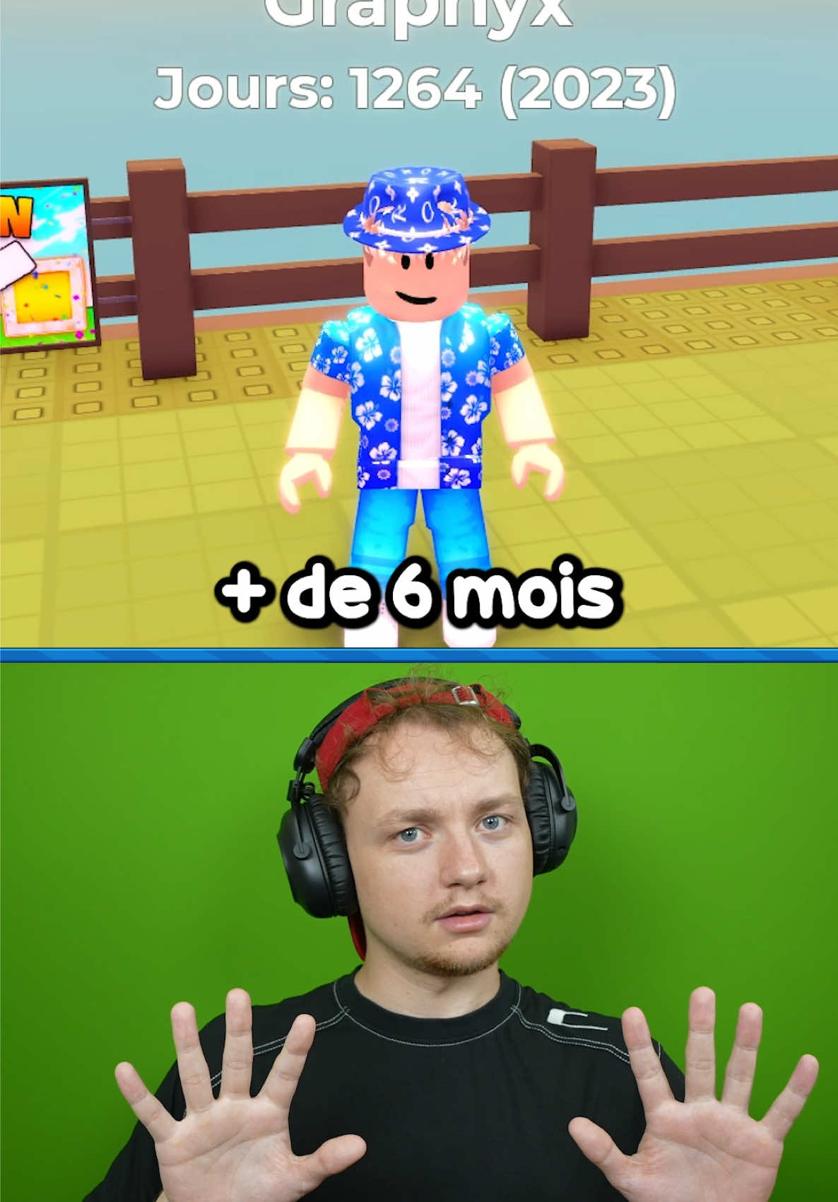Baisse Un Doigt Si… Verison Roblox ! #graphyx #gaming #GamingOnTikTok