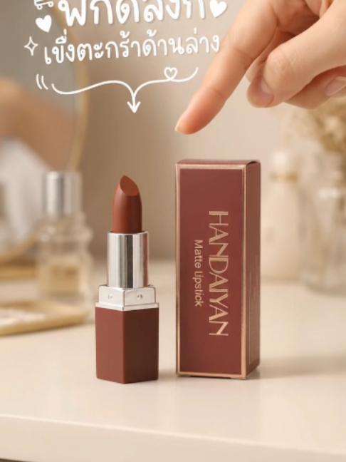 ทาแล้วปากนุ่มฟู ไม่แห้งแตก! สีนู้ดแอมเบอร์สุดเซ็กซี่ที่ทาปุ๊บสวยแพงปั๊บ#ลิปติกทน #ลิปสติก