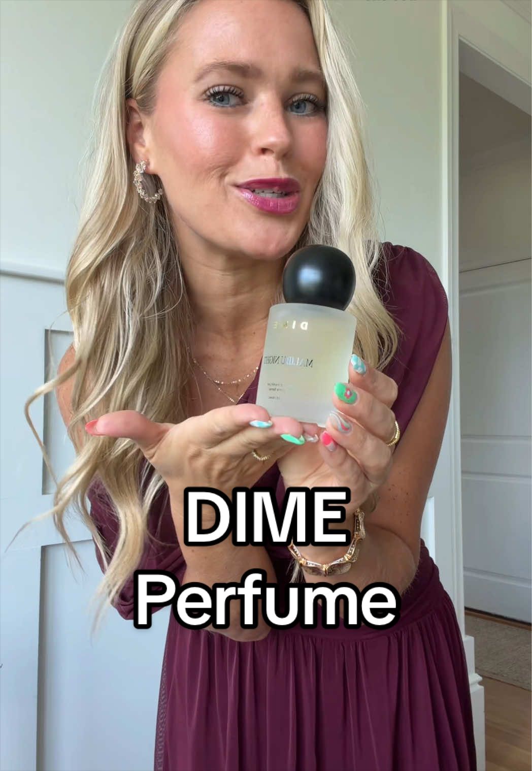 A clean perfume that uses organic sugarcane alcohol as it’s main ingredient. Made in the USA and this particular scent has vanilla in it! #dimeperfume #dime #cleanperfume #cleanbeauty #vanillaperfume 