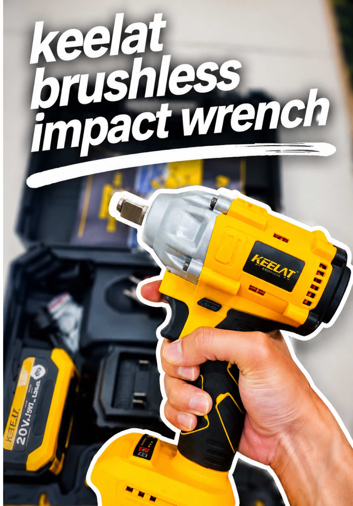 Brushless impact wrench boleh buka tayar, tebuk dinding & buka pasang screw. Harga tengah promo, grab cepat sebelum stok habis 🔥🔥 #impactwrench #cordlessimpactwrench #impactwrenchbattery #cordlessimpactdrill #dagmaraimpactwrench