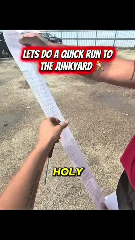 a long day at the yard😭 #carflipping #junkyard #mechanic #parts #carsoftiktok 
