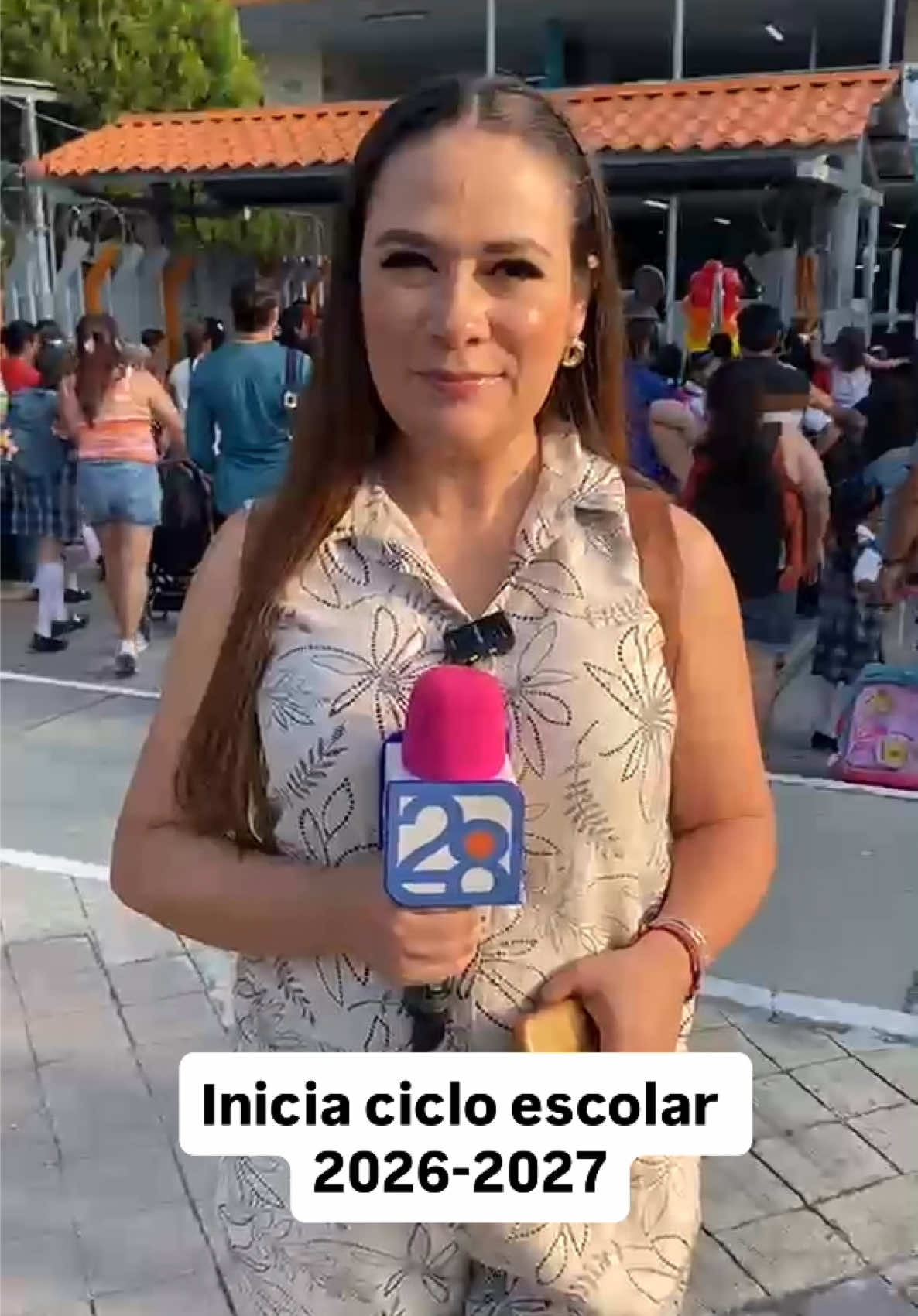 Inicia ciclo escolar 2026- 2027. El reporte con @Katy Garza 💕  #Noticias28