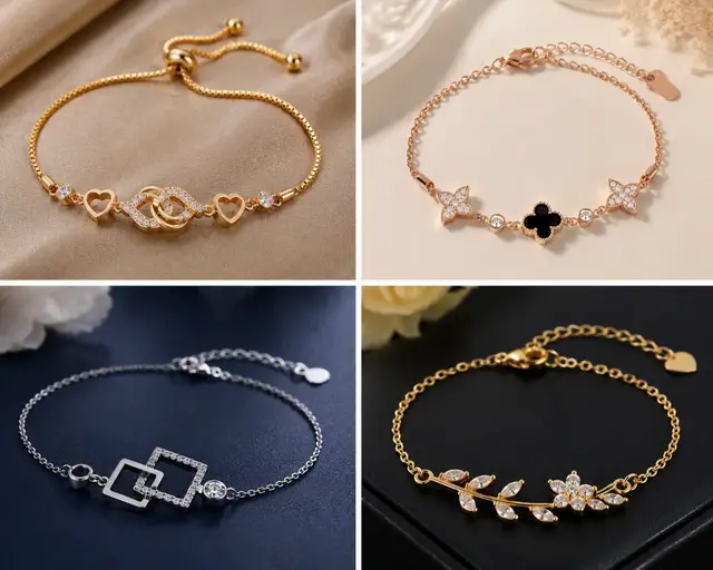✨ Elegance on your wrist 💖 Ladies Bracelets — Simple, Stylish & Trendy 💎 #LadiesBracelet #Jewelry #Trendy #ZeeTrendz