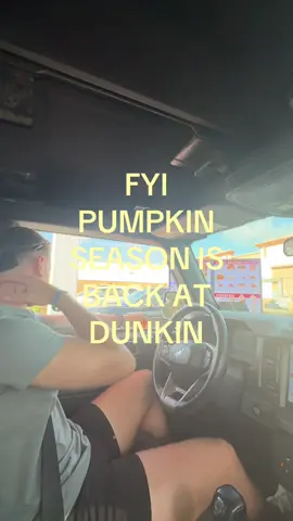 tbh i don’t even like pumpkin ✌🏼@Dunkin' 