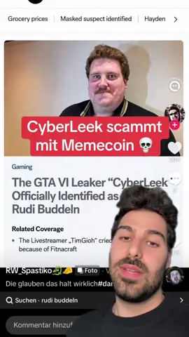 CyberLeek scammt mit Memecoin 💀 #cyberleek #memecoinscam #cyberleekmemecoin #kryptowährungen #scam 