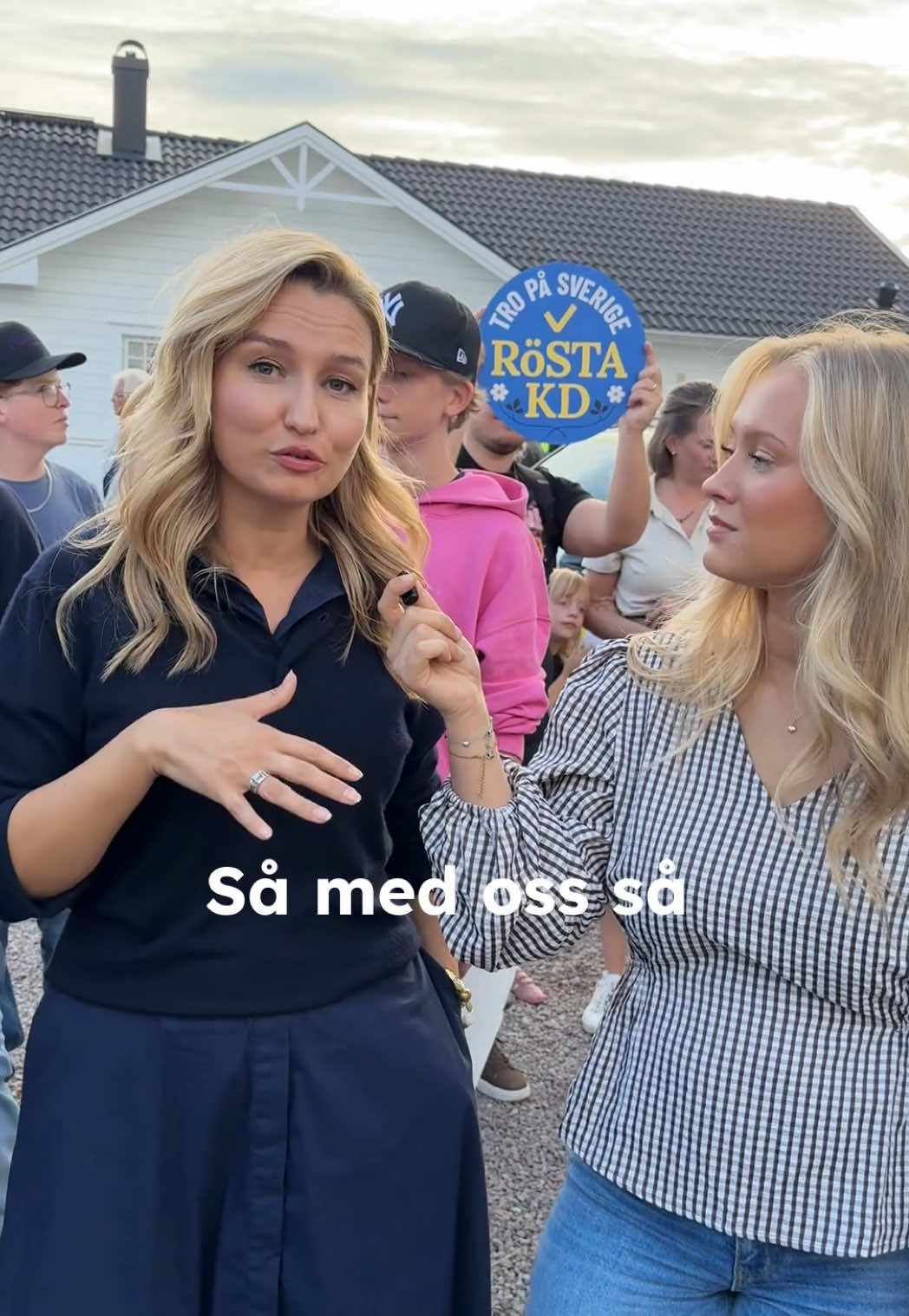 Vad är skillnaden på KD och M? @Ebba Busch ger svar på tal!