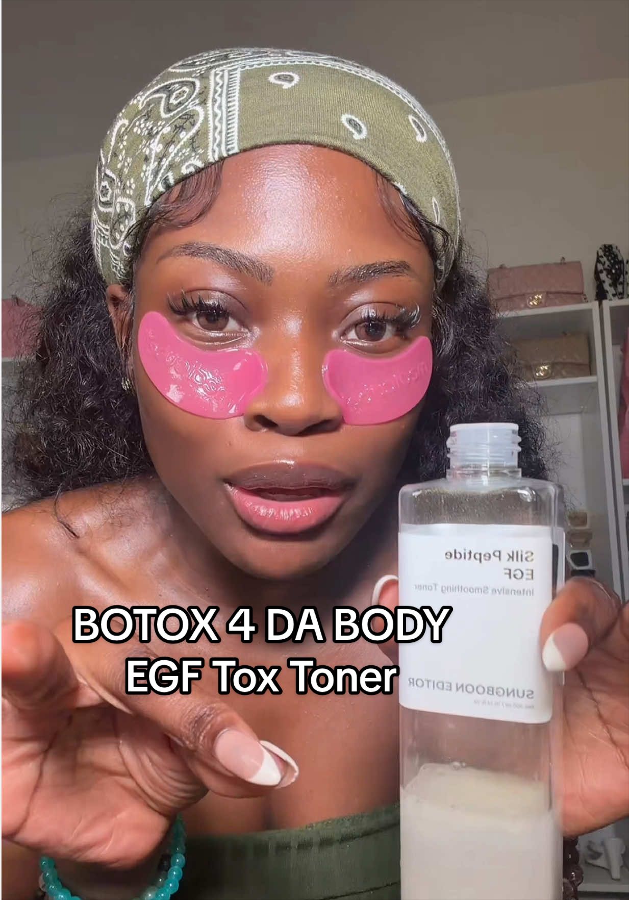 Sungboon Editor EGF Tox Toner #SungboonEditor #EGF #skinflooding #antiagingskincare #KoreanSkincare