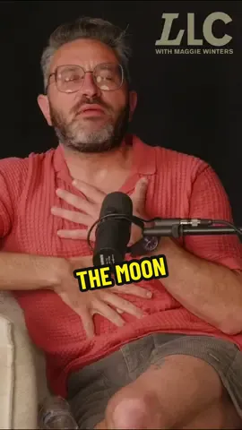 let’s cut the moon… // New episode of Literally Life Changing out now!  #moon #eclipse #fire #comedypodcast #podcast 