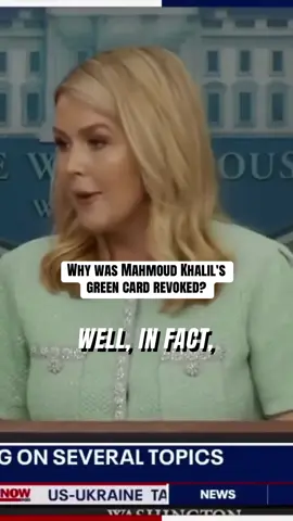 #creatorsearchinsights #americancitizenshiptest Leavitt’s full arc: visa/green-card privilege, pro-Hamas propaganda on campus, Jewish students unsafe — and Rubio’s authority to revoke. High-stakes, clean cut. #KarolineLeavitt #Columbia #Hamas    