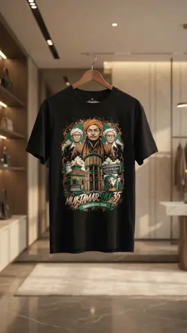 Kenangan besar, kini hadir dalam sebuah karya. 🖤💚 Mari kita kenang perjalanan Muktamar Nahdlatul Ulama ke-35 lewat desain kaos yang penuh makna dan sejarah. Bukan sekadar kaos, tapi cerita yang bisa dikenakan. #MuktamarNU35 #NahdlatulUlama #NU2026 #vandoclothing