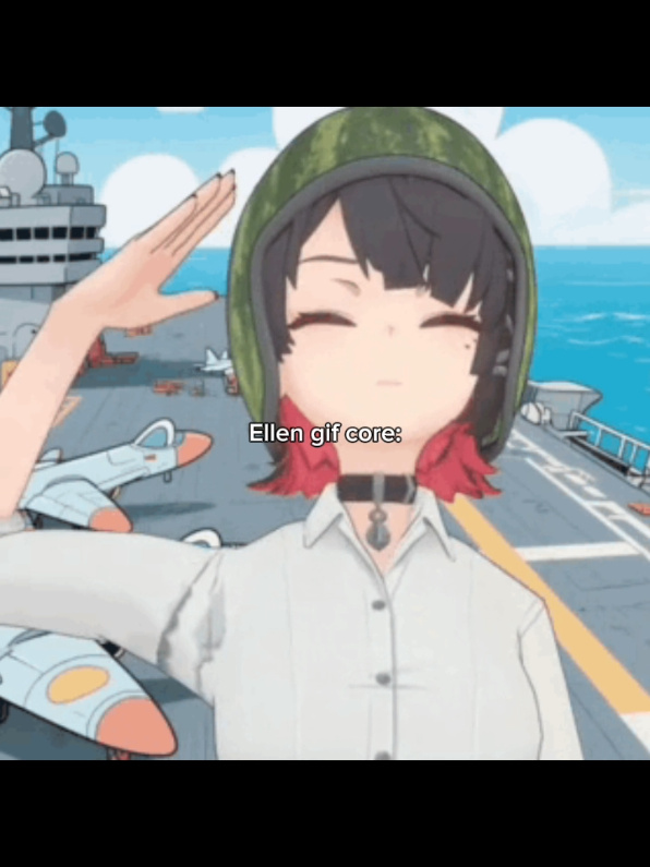 Ellen GIFs are funny 😭🦈 #zzzero #zenlesszonezero #ellenjoezenlesszonezero #ellenjoe #zenless 