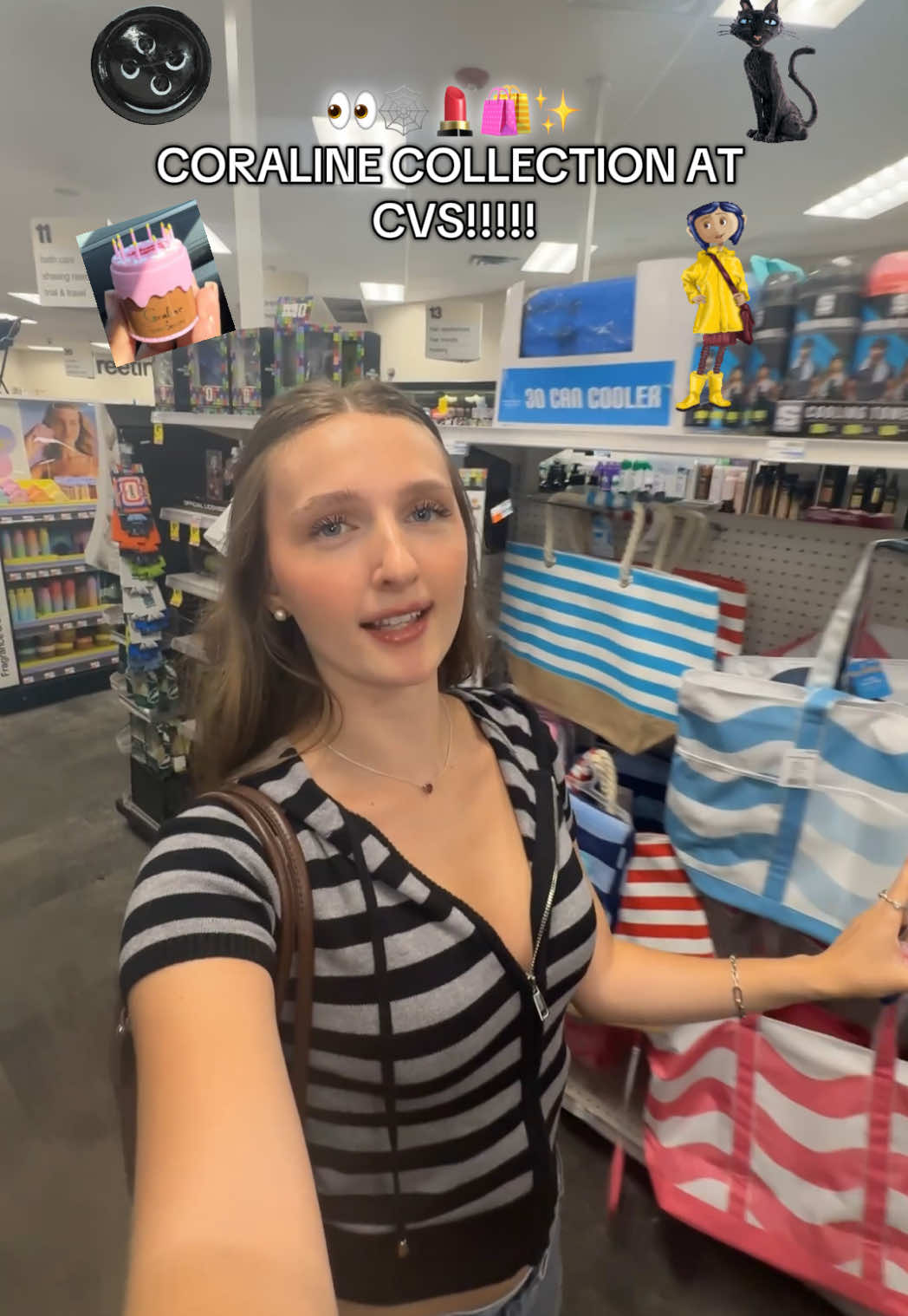 I’m so happy I found the cake!!!! #coraline #makeup #newarrivals #cvs #shopping 