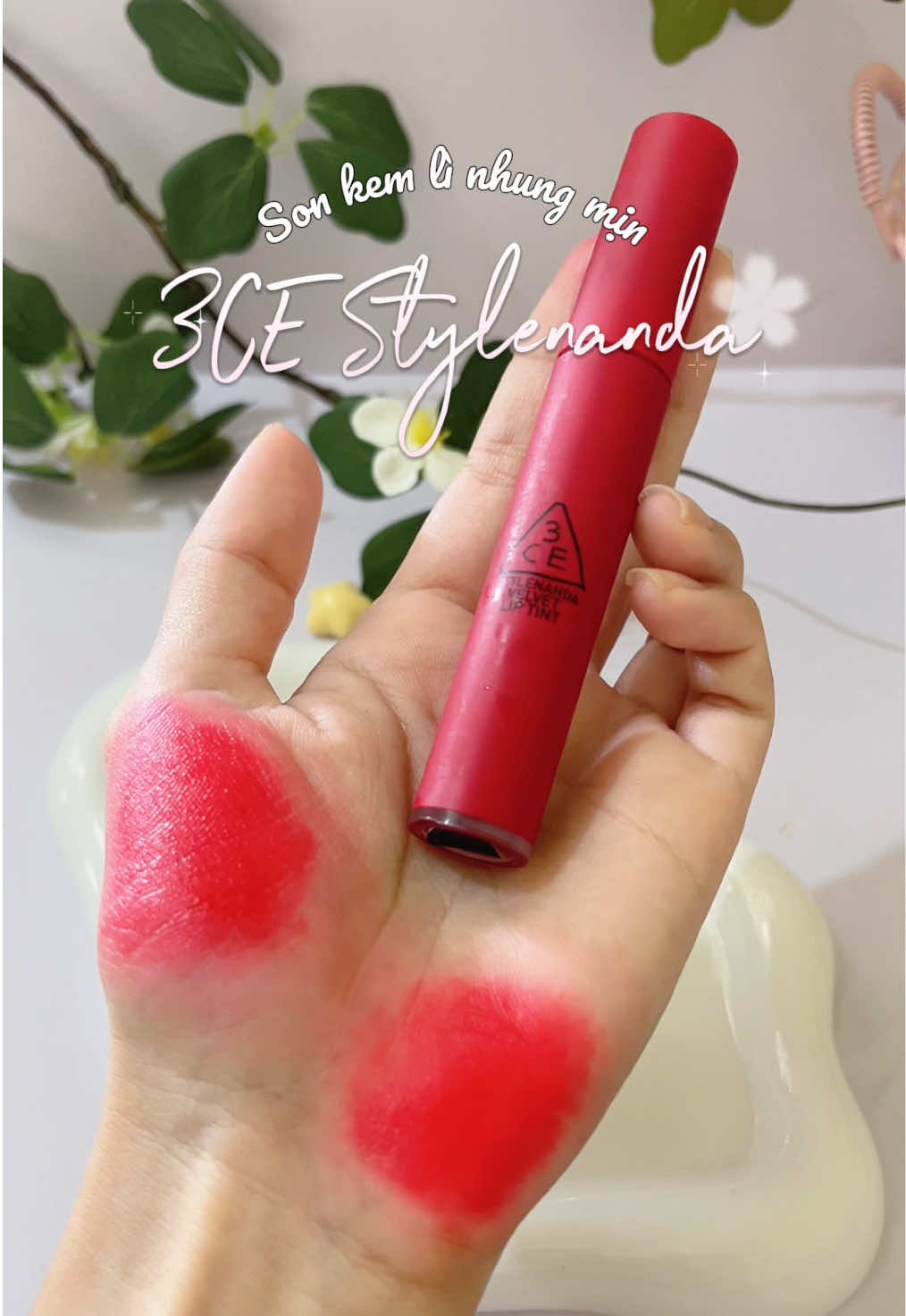 Gu ai son đỏ nào :)))) #3ce #3cestylenanda #sonkem #sonli #tiktokshop 