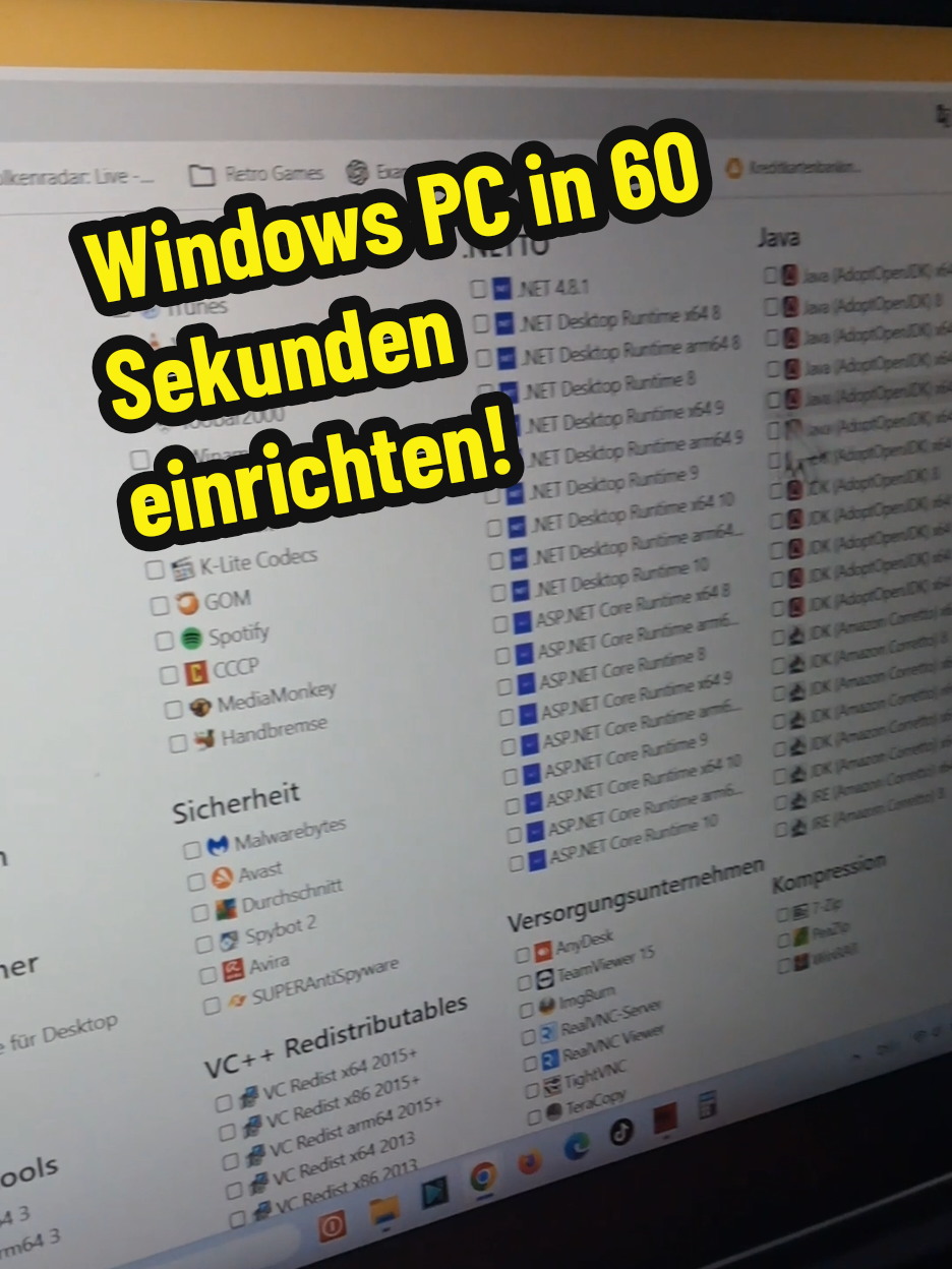 Windows PC in 60 Sekunden einrichten! #windows11 #pchacks #windowstricks #techtok #TechTips 