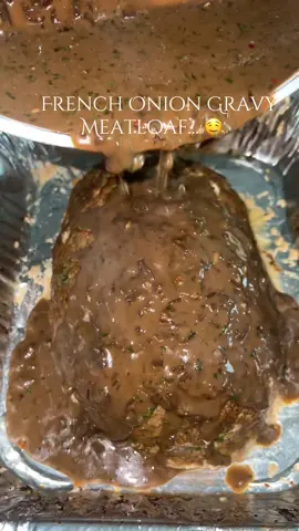 This is your sign to STOP making BORING meatloaf! She’s giving … SUNDAY DINNER 🍽️ lol 😆  #meatloaf #recipesoftiktok #frenchonionsoup #foodi #foryou 