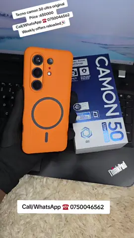 Brand new Tecno camon 50 ultra original available at 650000. Call/WhatsApp 0750046562 #camon50ultra #kampala_uganda🇺🇬🇺🇬🤝 #viraltiktok #ugandatiktok🇺🇬 #camon50series @Bobi Wine @KASUKU🦜 @FIK FAMEICA 