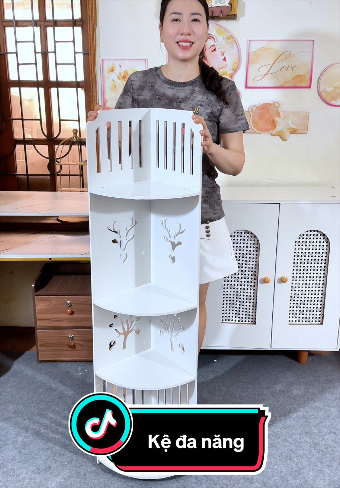 Kệ góc nhà tắm, kệ đựng đồ đa năng #kegocnhatam #kegoctuongdanang #quyenreview24h #tiktokshop99 