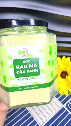 Bột rau má đậu xanh Amabi nguyên chất #botraumadauxanh #rauma #botrauma #douong #huyengiadung97 