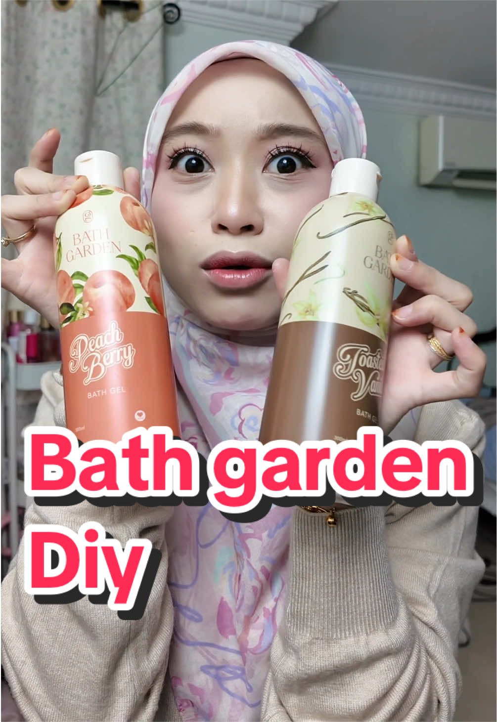 Hampa kena beli dua ni #nanadeen #bathgardenbathgel #mrdiytiktokshop  