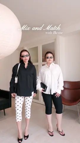 Mix and Match with Bestie !! ___ #basicndk #outfit #mixandmatch #fashion