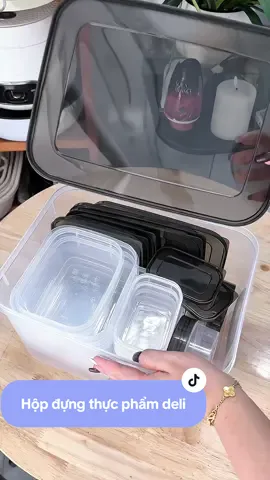 Combo 15 hộp đựng thực phẩm deli đủ size nhiều kích thước đa dạng đựng được nhiều loại để tủ ngăn nắp hẳn #dieuaireview #TikTokShop99 #sieuhoithuonghieu #deli #hopdungthucpham 