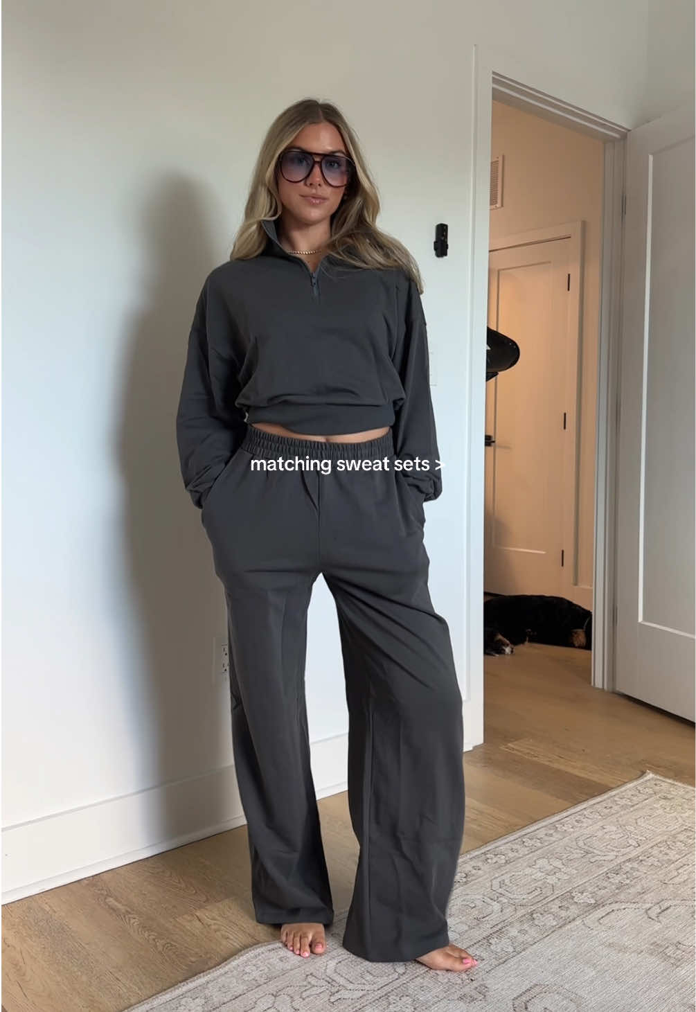 matching sweat sets > nothing better than your outfit already being picked out for you and that’s exactly what a two piece matching set is 👏 this would be a great travel outfit! 5’4/s in my LTK.  #founditonamazon #amazonfashion #amazonfashionfinds #matchingset #amazonmatchingsets @Amazon Fashion 
