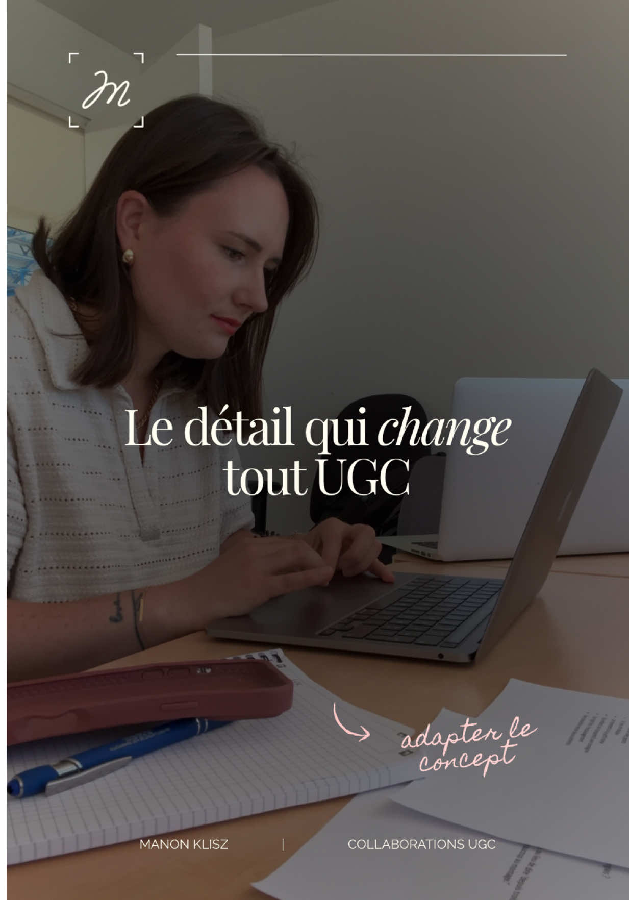 Créer du contenu UGC, pour moi, ce n’est pas juste recevoir un brief et l’exécuter. C’est aussi réfléchir à la meilleure façon de faire passer le message. Quel décor choisir, quelle situation montrer, quels plans vont donner du rythme, comment intégrer le produit naturellement et surtout comment faire en sorte que la personne ne ressente pas qu’elle est simplement en train de regarder une pub. C’est cette partie que j’aime particulièrement dans mon travail. Prendre un brief et chercher la petite idée qui va rendre le contenu plus vivant, plus naturel et plus mémorable. Parce qu’une même offre peut être racontée de 15 façons différentes. Et c’est justement là que la créa fait toute la différence. 👀 Vous préparez une campagne UGC et vous cherchez une créatrice capable de vous proposer des concepts en plus de les tourner ? Réservez un appel découverte via le lien dans ma bio. #UGC #ugcfrance #createurugc #MarketingDigital #socialmediamarketing 