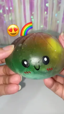 dumpling squishy rainbow 🌈😍 PT 2  #dumpling #squishy #SquishyMaker #dumplingsquishy