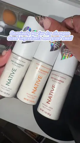 @Native my go to dry shampoo! #native #dryshampoo #hairtok #fyp #hygeine 