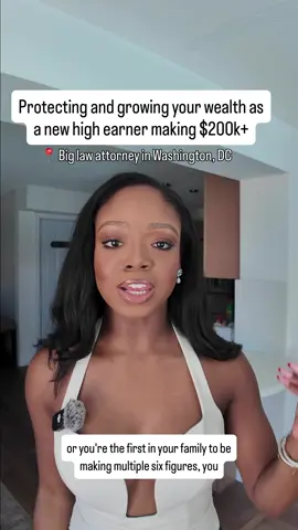 A high income alone doesn’t mean you are building wealth. You want to protect, keep, and grow your money.  There are many different ways to do that, much more than I could mention in a 3 minute reel. The gist is: if you’re a new high earner, be intentional about your wealth so you (and generations after you) will be set. This is what I focused on doing just a few years ago with my business, my real estate, and my investments. I discuss this in detail in my ebook.  If you’re a new high earner or professional looking to create multiple income streams, passive income, and build generational wealth, click the link in my bio to grab your ebook or drop “ebook” in the comments below.  **this is not financial, tax, or legal advice  #lawyersoftiktok #attorneysoftiktok #financialfreedom #financialliteracy #generationalwealth 