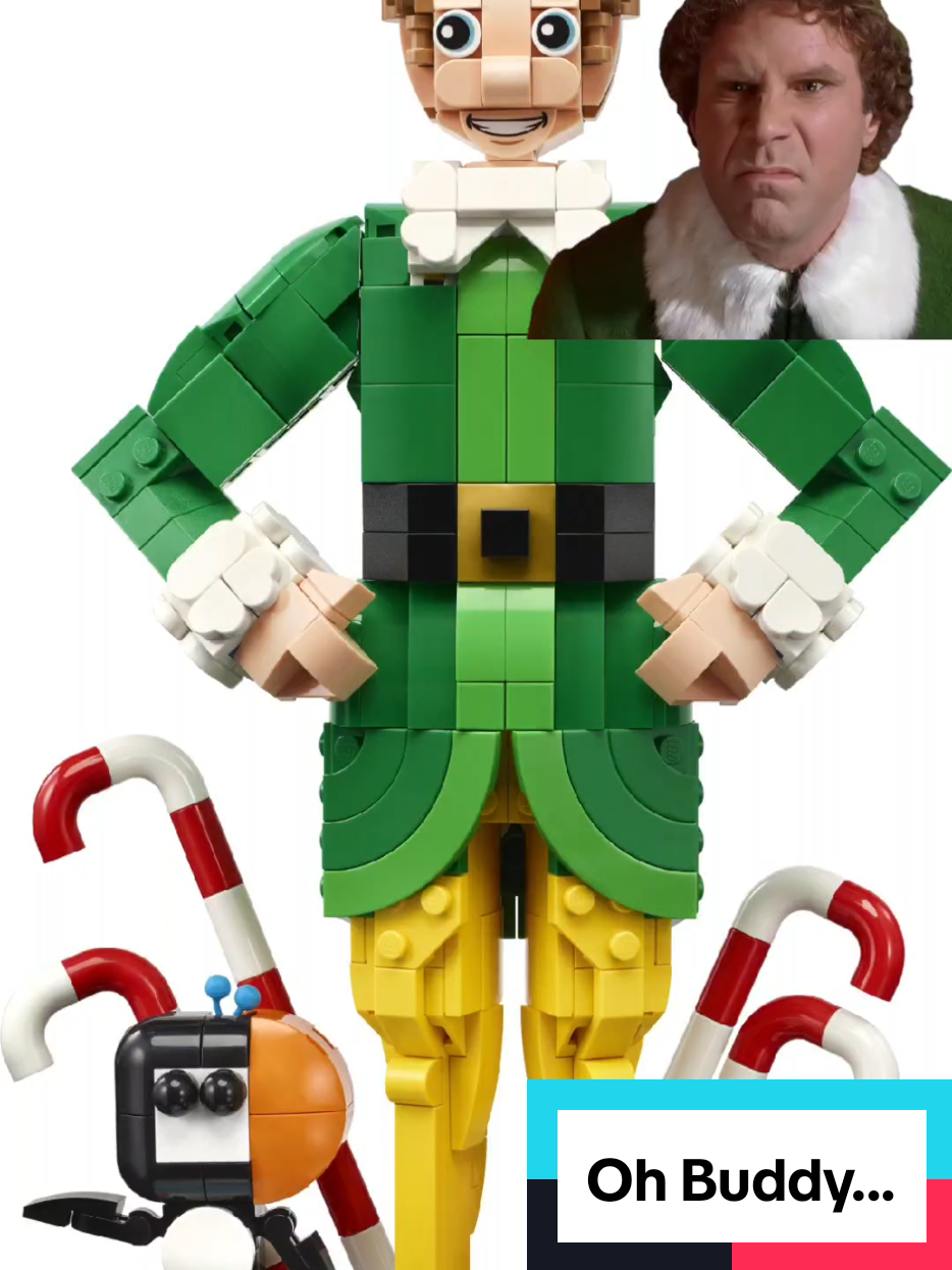 Buddy has some thoughts on Buddy. #lego #legotiktok #buddy #buddytheelf #elf 