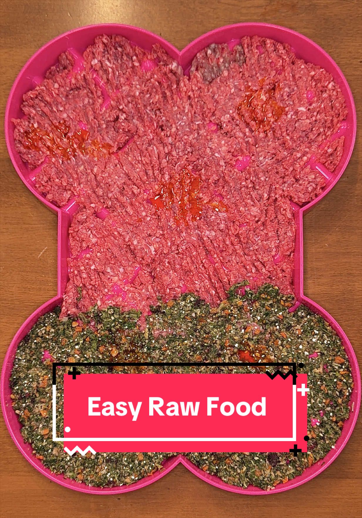 Raw dog food made easy 🥩🍣🐕 #dog #rawfeddog #asmr #dogfood #dogmom Code KaylaK9 for 10% off @Dr. Harvey's 