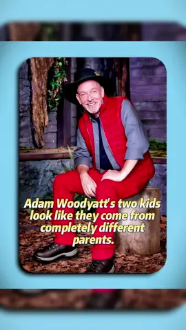 Adam Woodyatt's two kids look like they come from completely different parents. #AdamWoodyatt #celebrity #foryou#usa #fyp