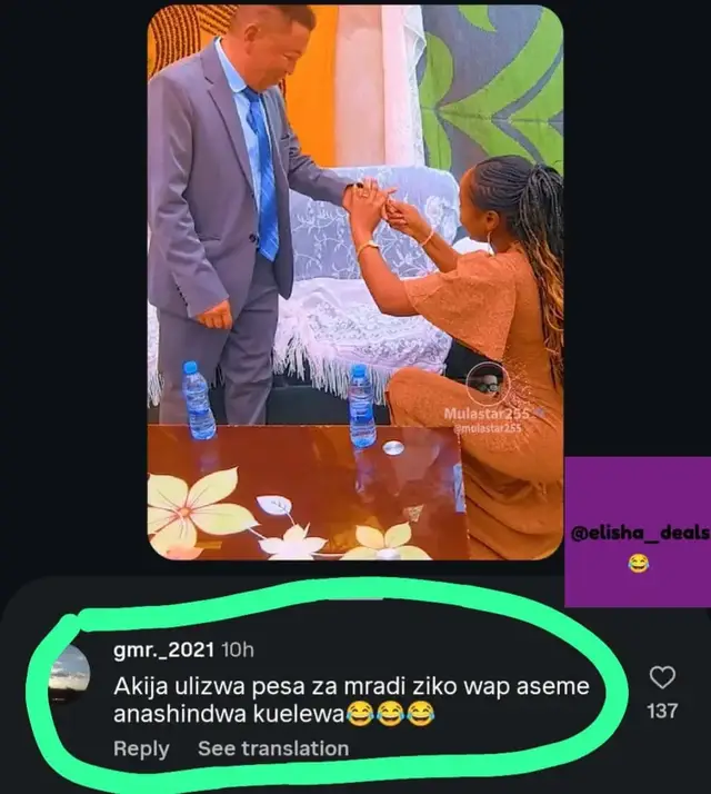 Ukipata comment ya kuchekesha nitumie inbox tucheke wote 🤣