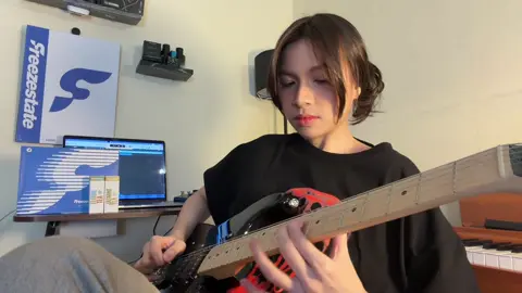 hotel california - eagles liq: @FREEZESTATE.ID  pedal: valeton gp-100 strings: fstrings jack cable: ivu creator #eagles #hotelcalifornia #guitar #ValetonGP200 #fstrings 