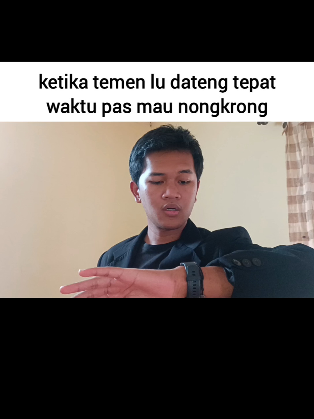 nongkrong kok on time🗿 . . . #komedi #pov #sketsakomedi #videolucu #fyp 