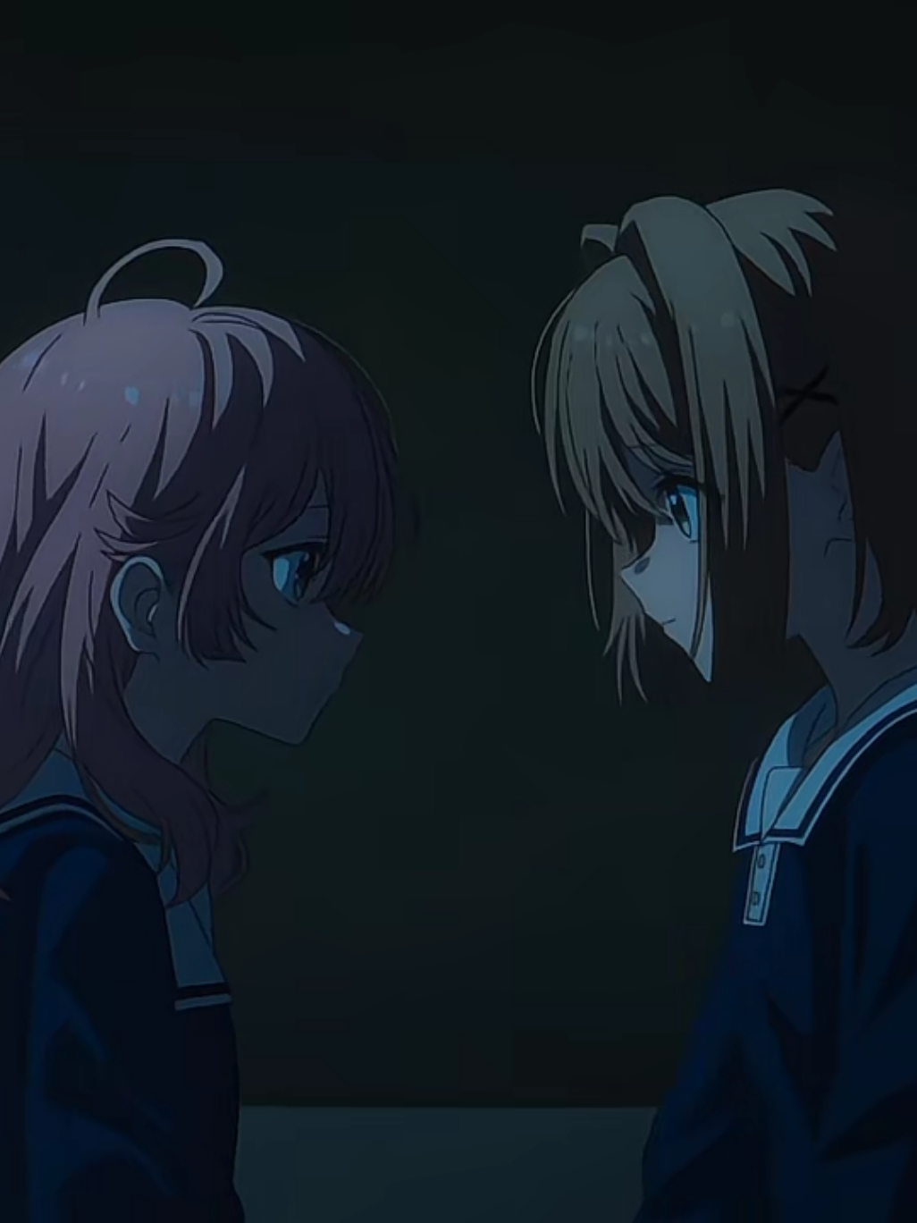 THEY SO CUTEE😖💞 #mimikagari  #kimigashinumadekoiwoshitai  #iwanttoloveyoutillyourdyingday  #gl #yurianime 