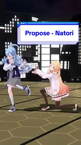 I should be the one who propose, but this yellow creature insisted… #fyp #otonosekanade #kobokanaeru #vtuber #hololive 
