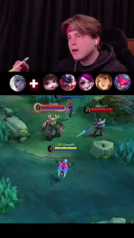 Лучшие сочетания в игре под кармилу #mobilelegends #mlbb #мобайллегендс #млбб 