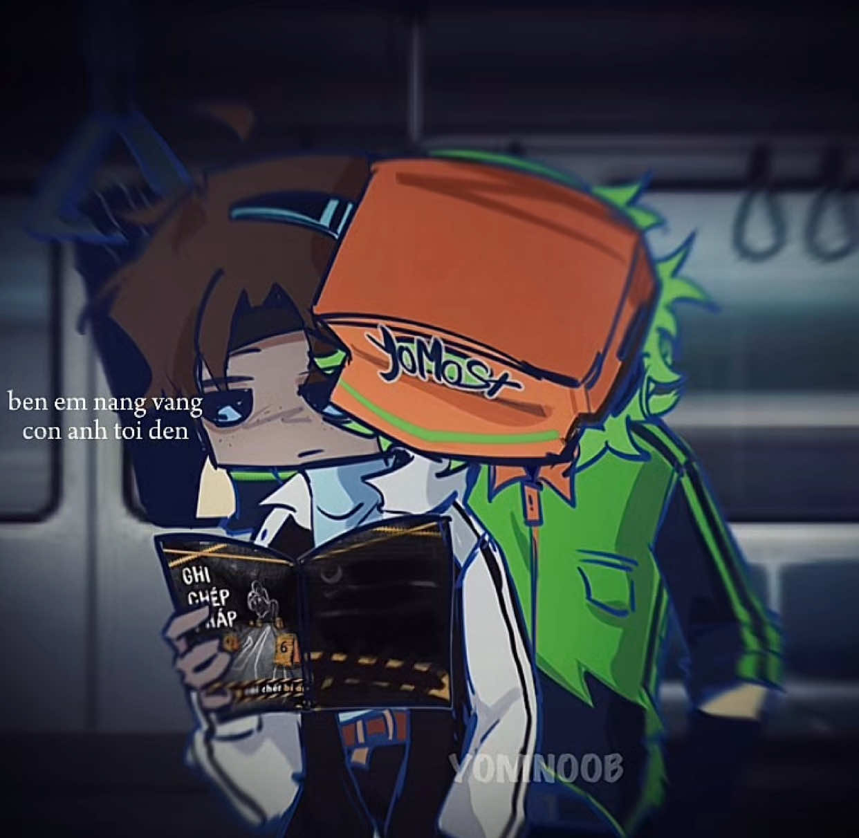 Yomost x Noob #mvchannel #monsterschool #Zombie #Art #fyp 