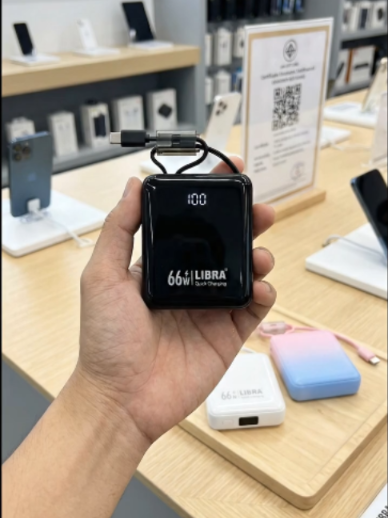 Q62 รุ่นใหม่2025 PowerBank 20000mAh พาวเวอร์แบงค์ Fast Charge 66W ชาร์จเร็ว กระทัดรัด สะดวกต่อการพกพา #TikTokShop #สินค้าดี
