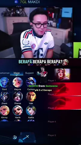 5x5=10 gaiss🗿 #MLBBxJJK #MLBB #feekz #streamer 