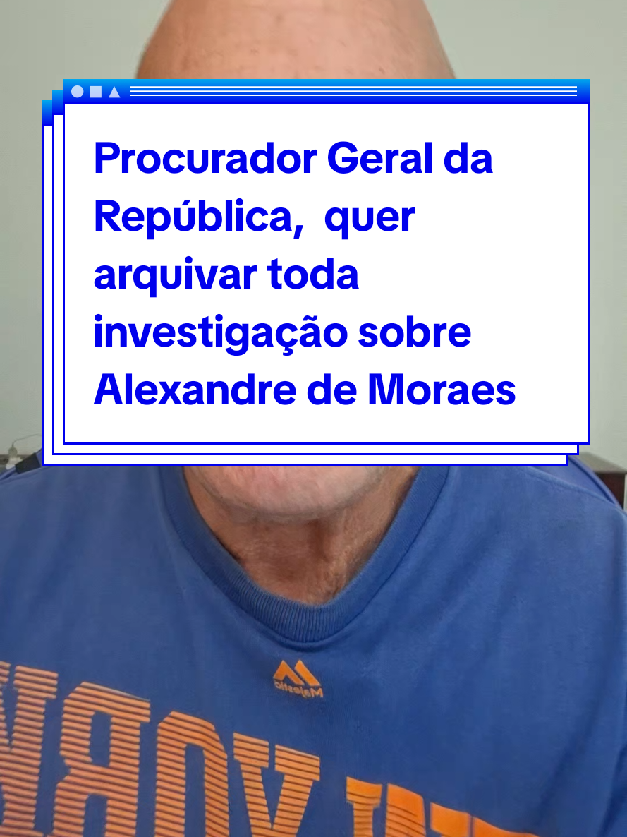 Paulo Gonet quer sumir, arquivar toda a investigação sobre Alexandre de Moraes, isso não pode acontecer. 
